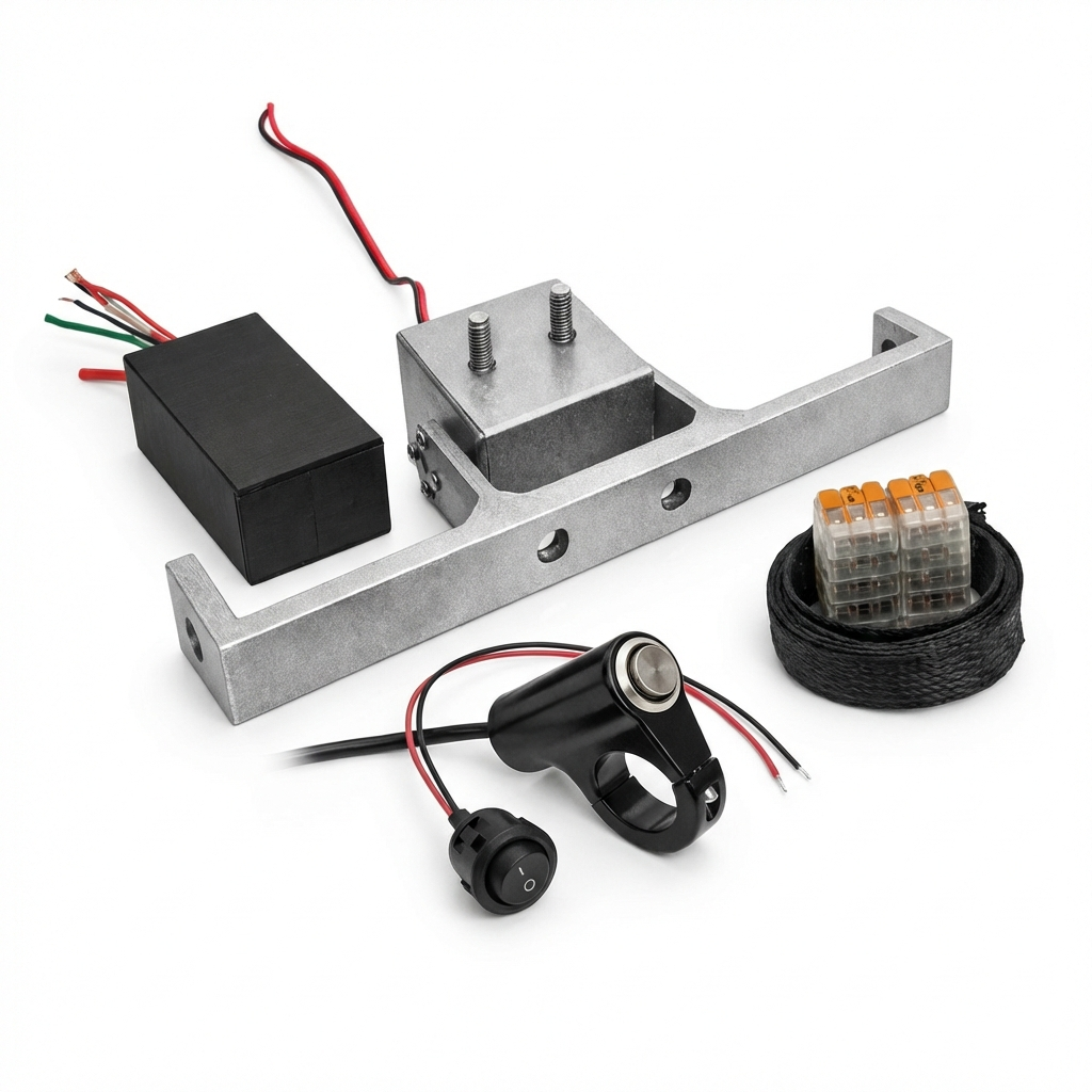 Universal license plate holder set | Turn signals