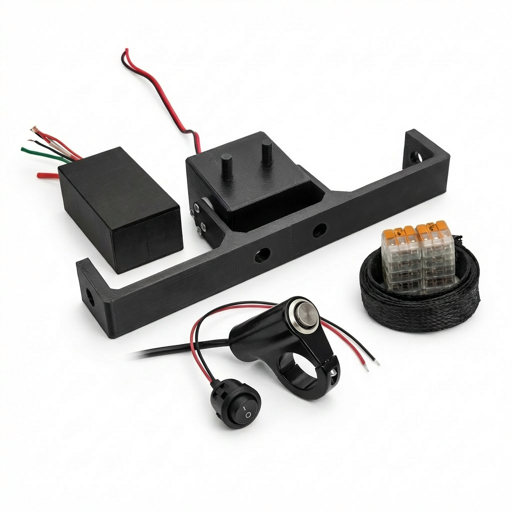 Universal license plate holder set | Turn signals